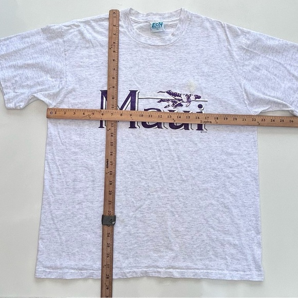 Vintage 80’s Maui Hawaii Wildlife Oceanlife Animals T Shirt XL Single Stitch - Picture 4 of 7